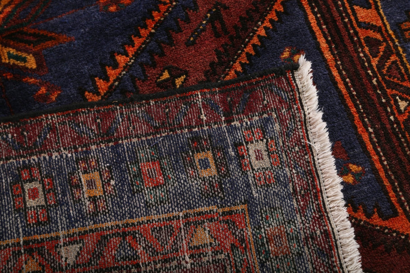 Persian Hamadan Rug | 4' 6