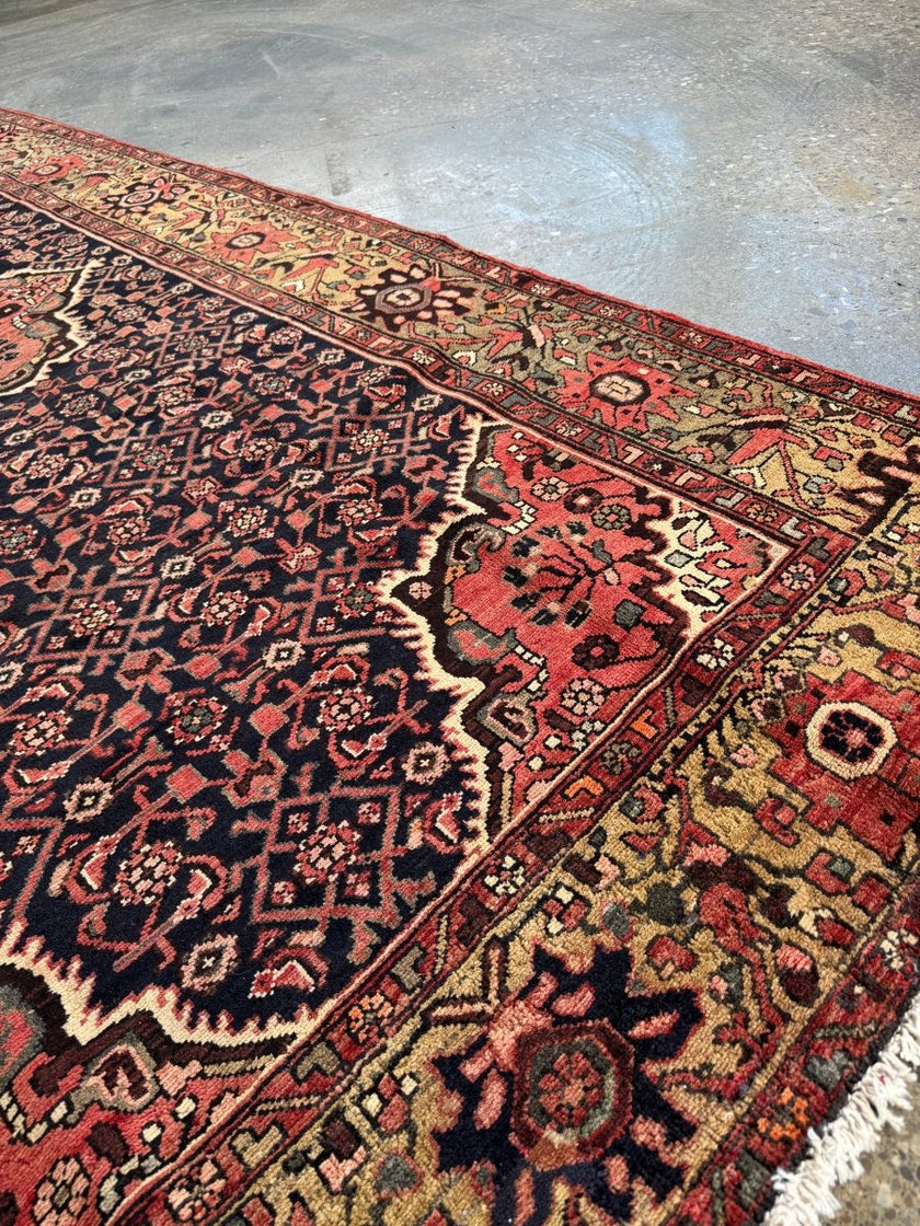 Persian Hamadan Rug | 5' 3