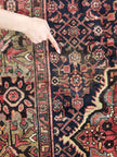 Persian Hamadan Rug | 5' 3