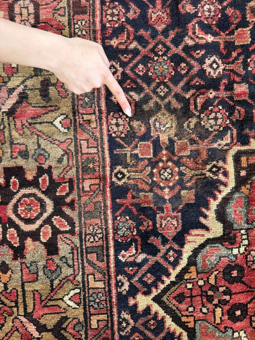 Persian Hamadan Rug | 5' 3