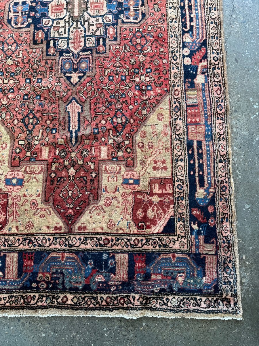 Persian Hamadan Rug | 5' 3