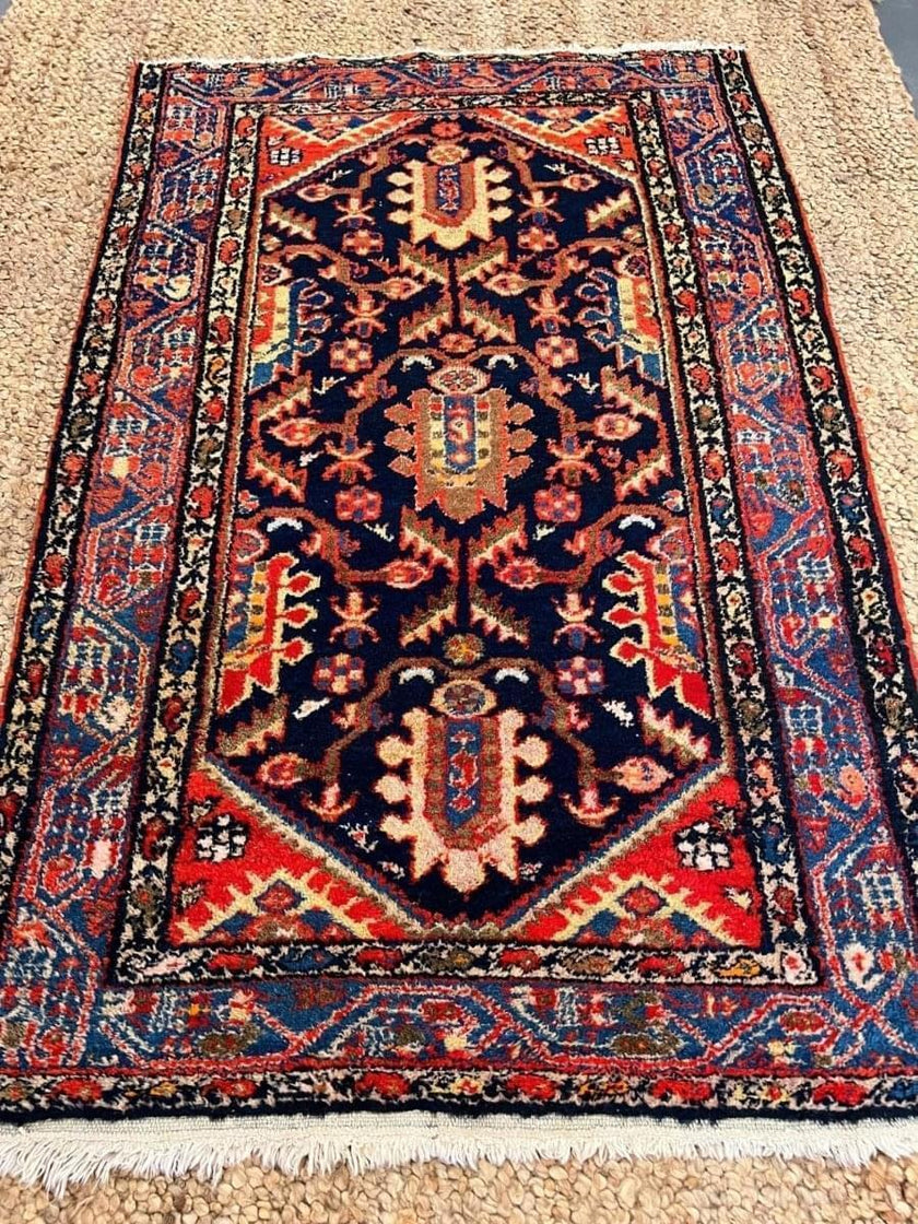 Persian Hamadan Rug | 5' 3