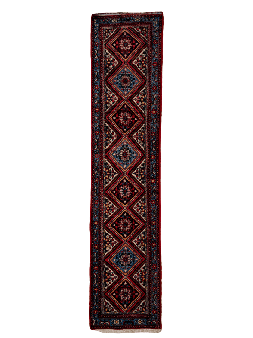 Persian Hamadan Runner Rug | 2' 2
