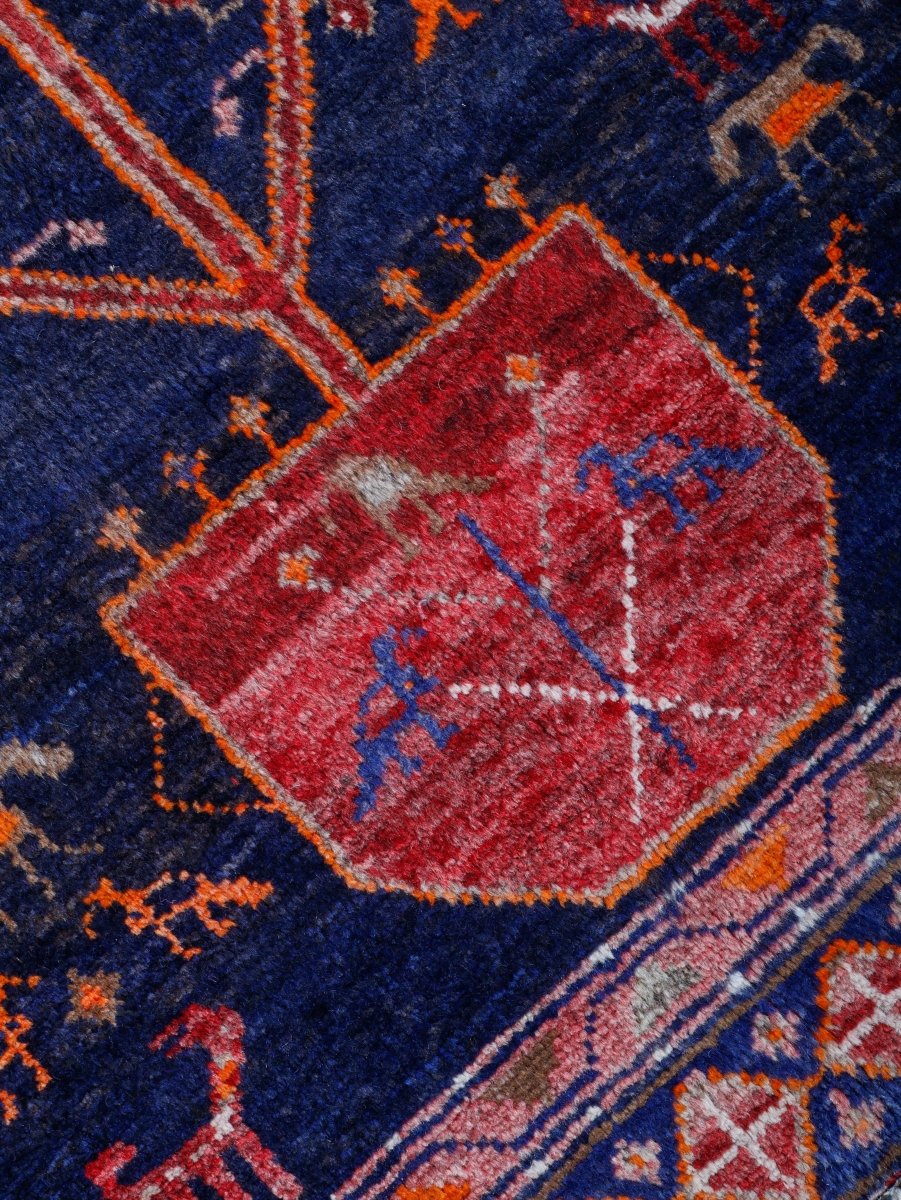 Persian Hamadan Runner Rug | 3' 1” x 8' 9