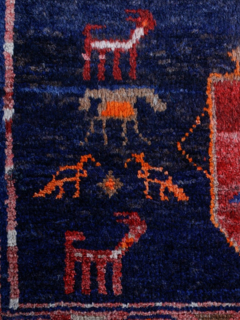 Persian Hamadan Runner Rug | 3' 1” x 8' 9