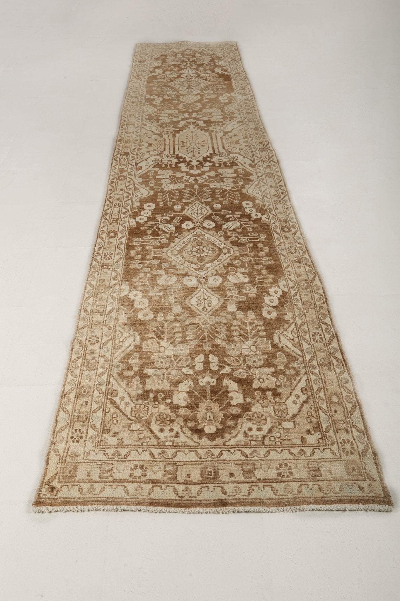 Persian Hamadan Runner Rug | 3' 3