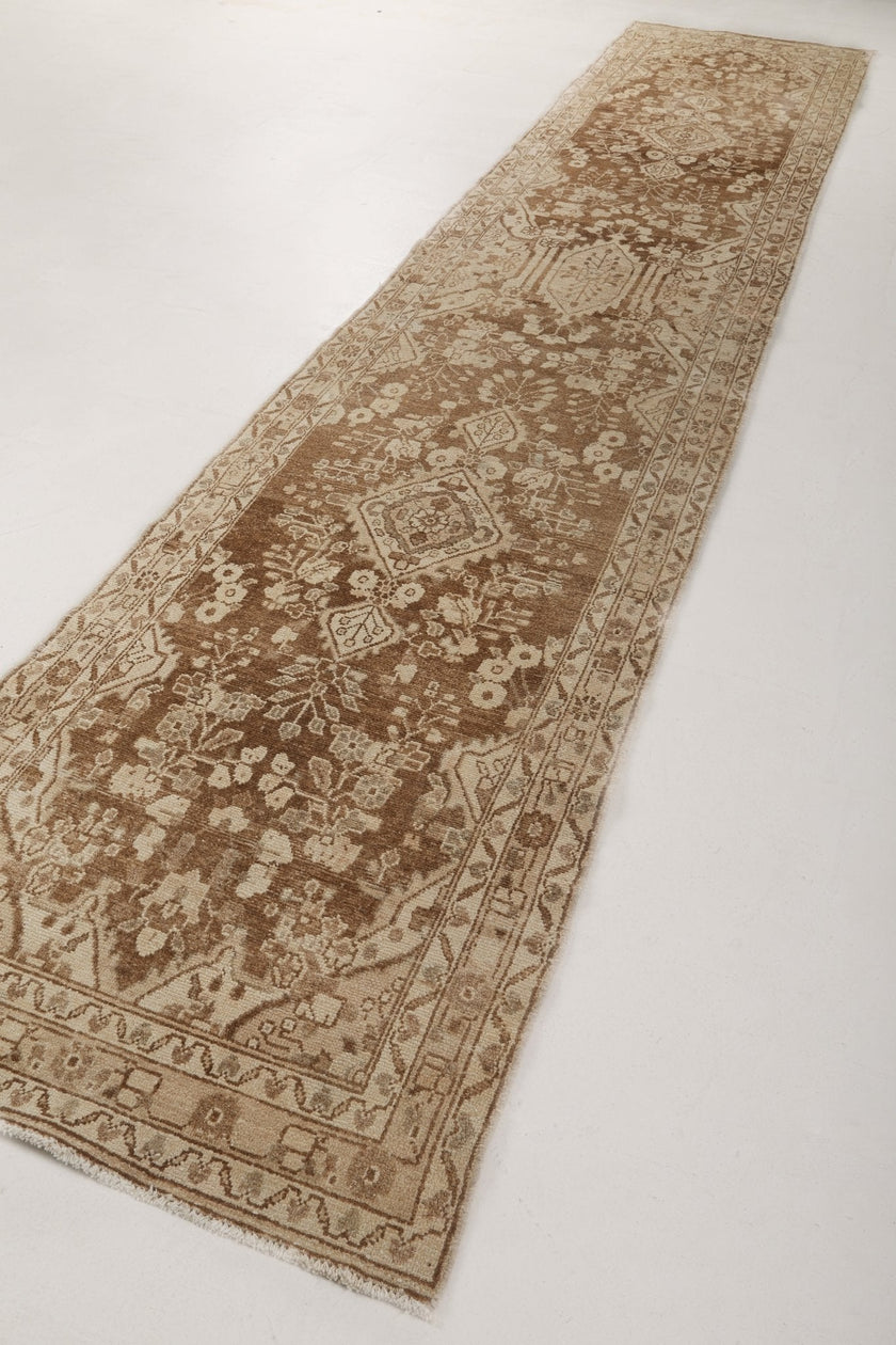 Persian Hamadan Runner Rug | 3' 3