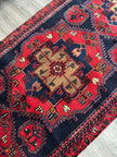 Persian Hamadan Runner Rug | 3' 3