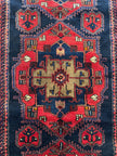 Persian Hamadan Runner Rug | 3' 3