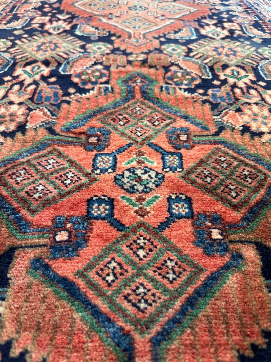 Persian Hamadan Runner Rug | 3' 3