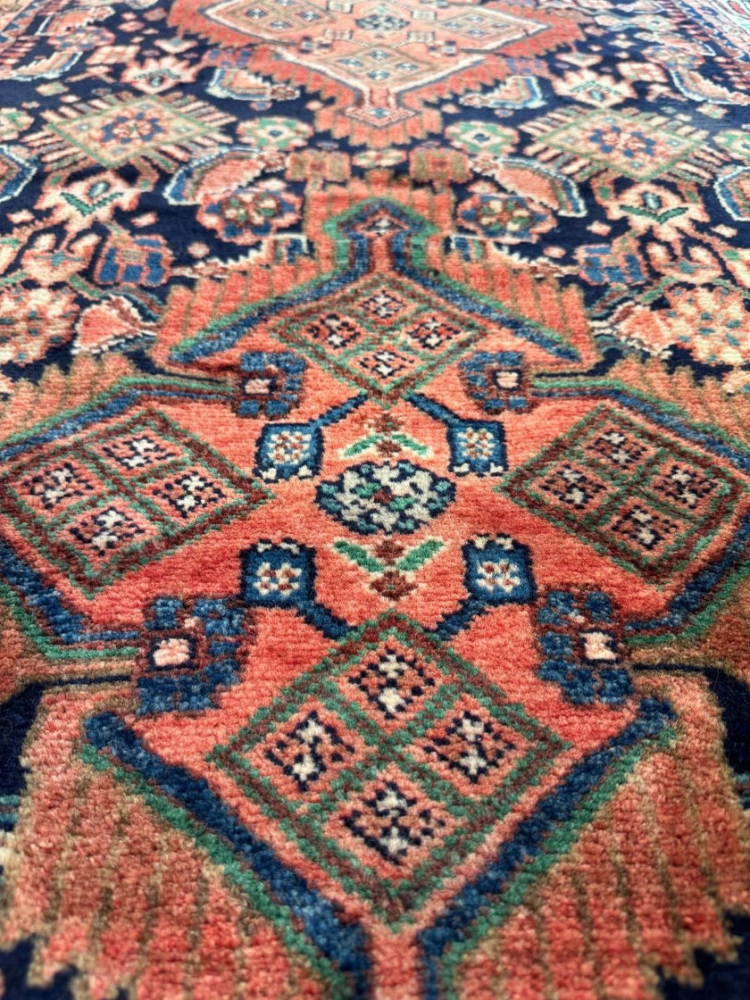 Persian Hamadan Runner Rug | 3' 3