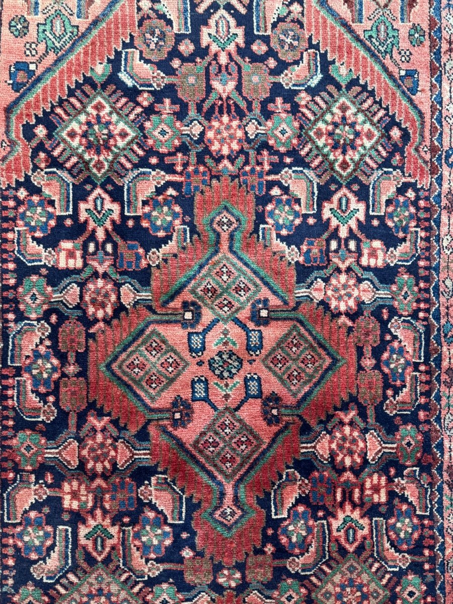 Persian Hamadan Runner Rug | 3' 3