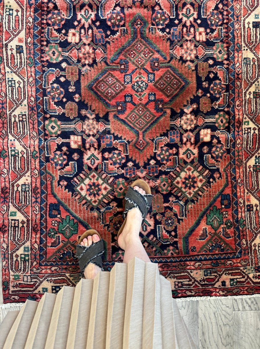 Persian Hamadan Runner Rug | 3' 3