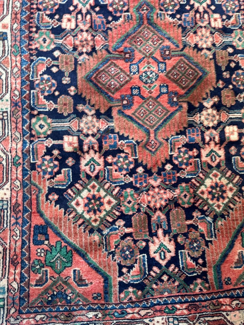 Persian Hamadan Runner Rug | 3' 3