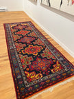 Persian Hamadan Runner Rug | 3' 5