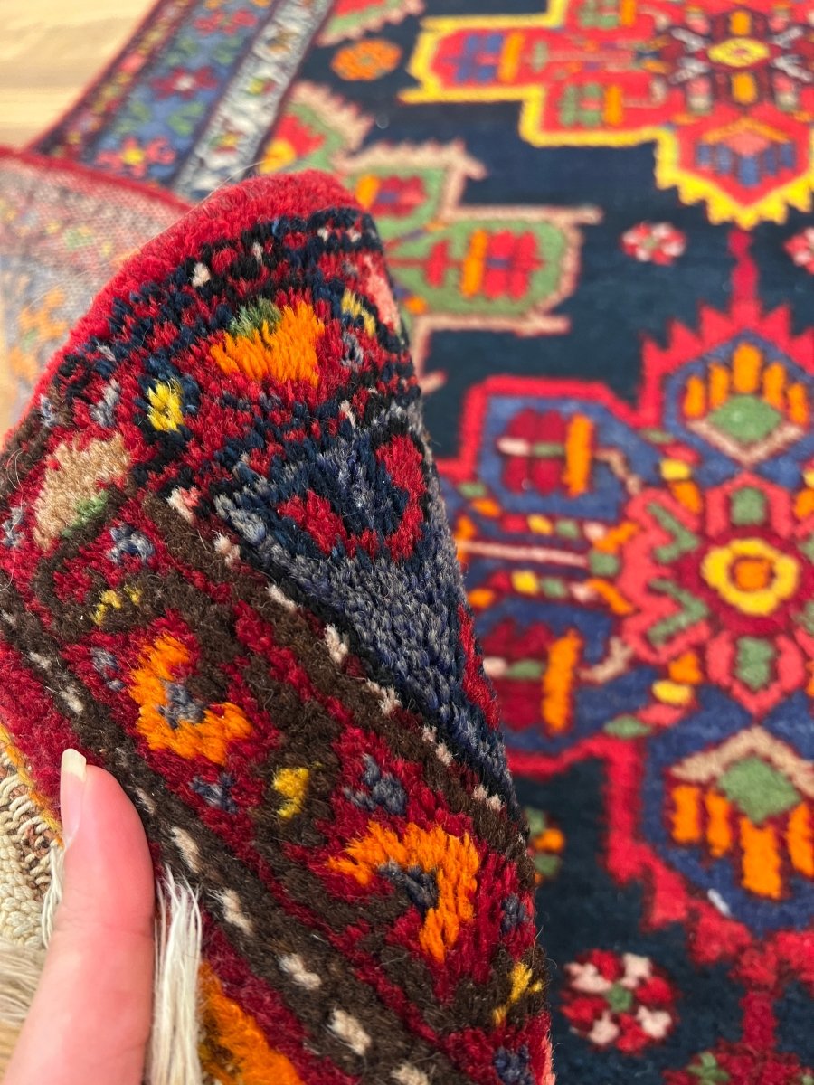Persian Hamadan Runner Rug | 3' 5