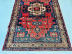 Persian Hamadan Runner Rug | 3' 6” x 9' 8
