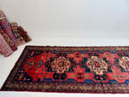 Persian Hamadan Runner Rug | 3' 6” x 9' 8