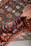 Persian Hamadan Runner Rug | 3' 9
