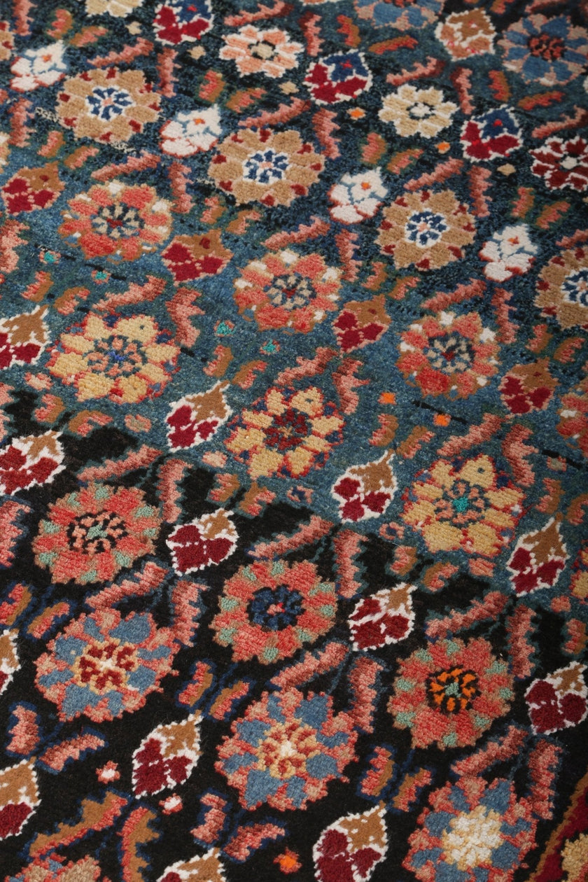 Persian Hamadan Runner Rug | 3' 9