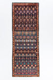 Persian Hamadan Runner Rug | 3' 9