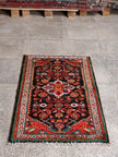 Persian Hamedan Rug | 2' 2” x 3' 5