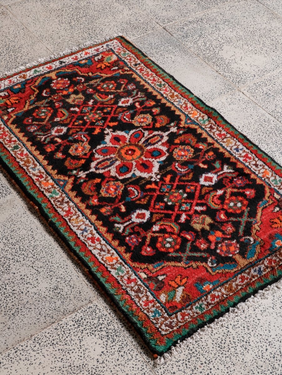 Persian Hamedan Rug | 2' 2” x 3' 5