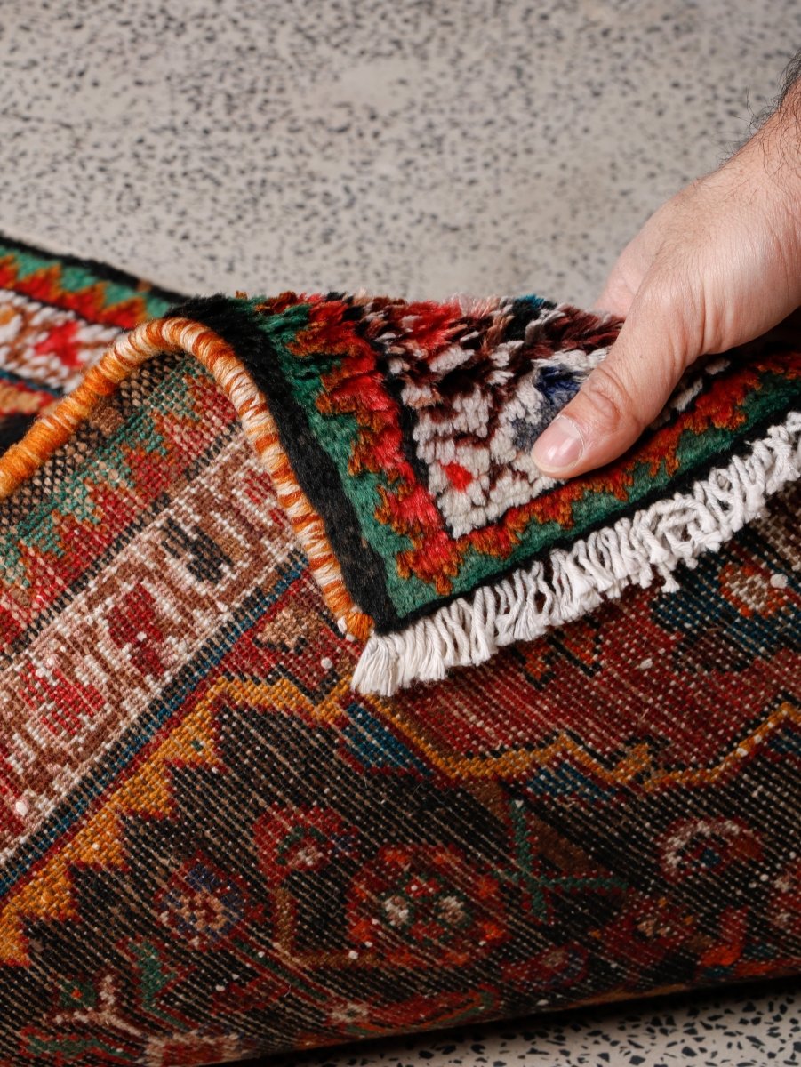 Persian Hamedan Rug | 2' 2” x 3' 5