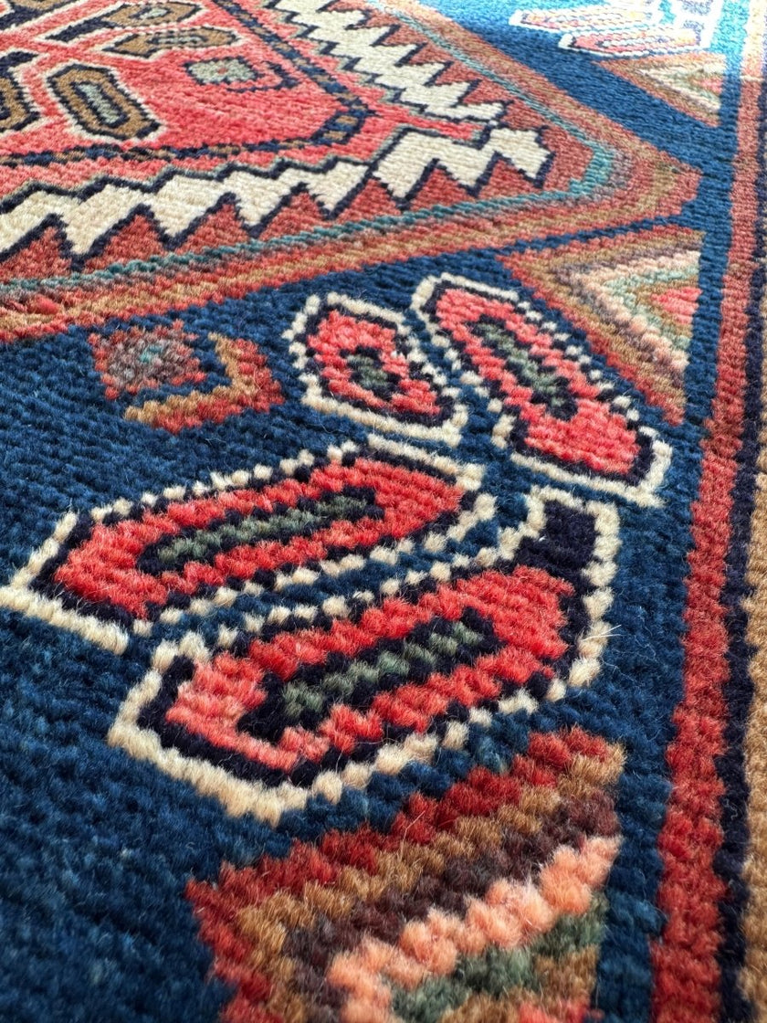 Persian Hamedan Rug | 2' 7