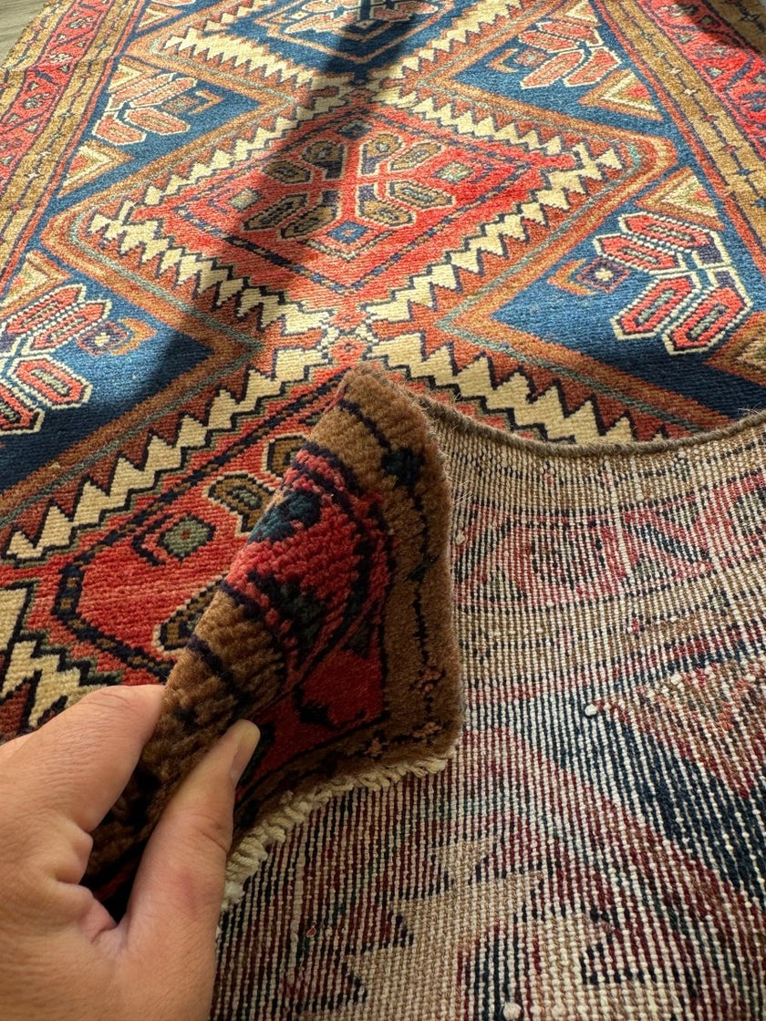 Persian Hamedan Rug | 2' 7