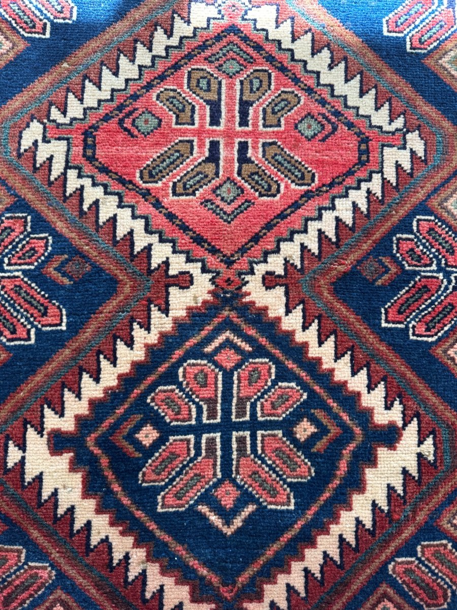 Persian Hamedan Rug | 2' 7