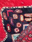 Persian Hamedan Rug | 3' 11