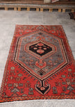 Persian Zanjan Rug | 3' 8” x 7'