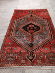 Persian Zanjan Rug | 3' 8” x 7'