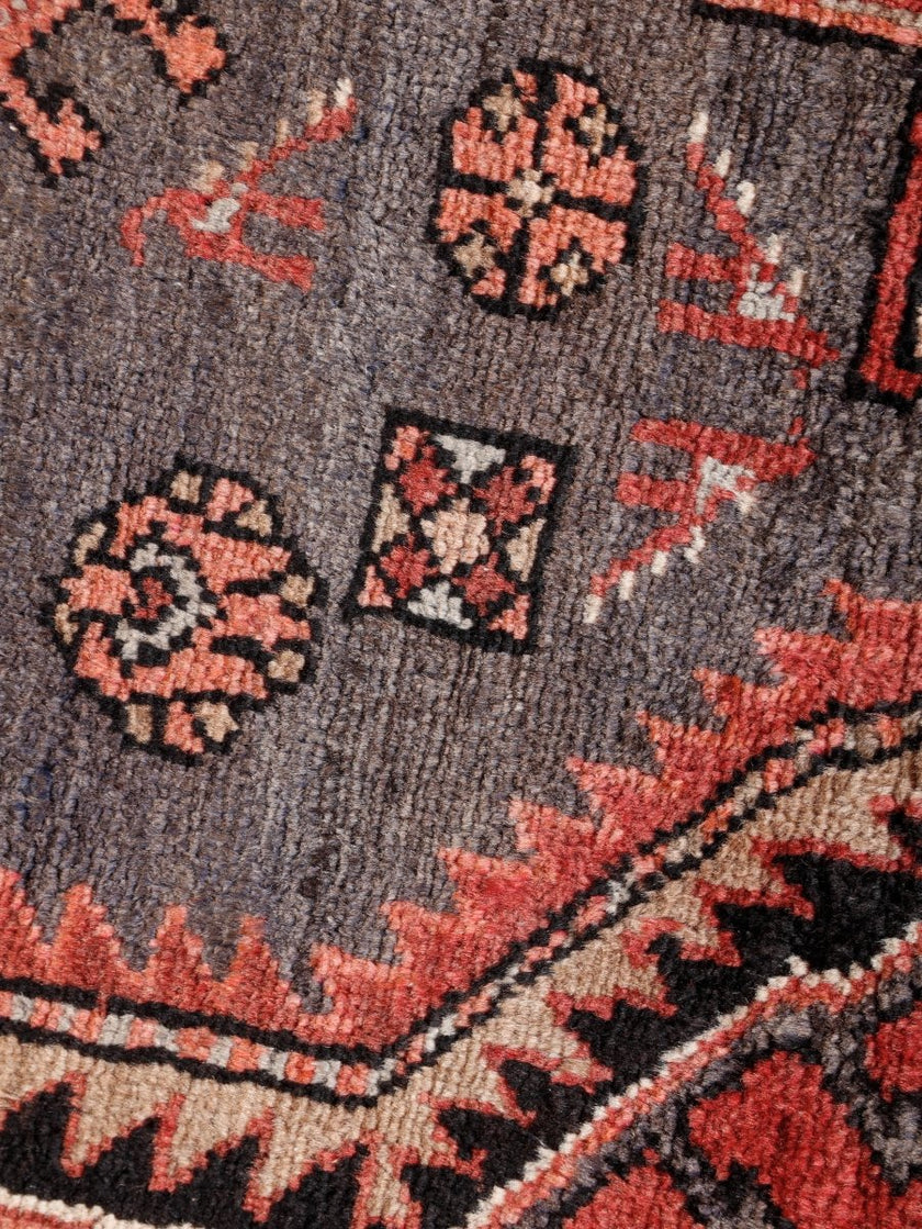 Persian Zanjan Rug | 3' 8” x 7'