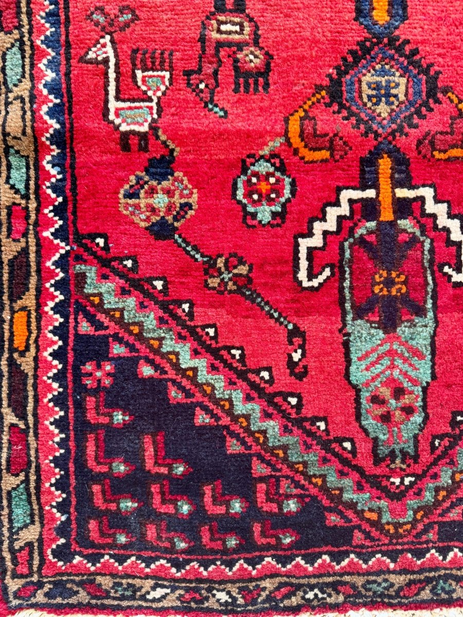 Persian Hamedan Runner Rug | 2' 4