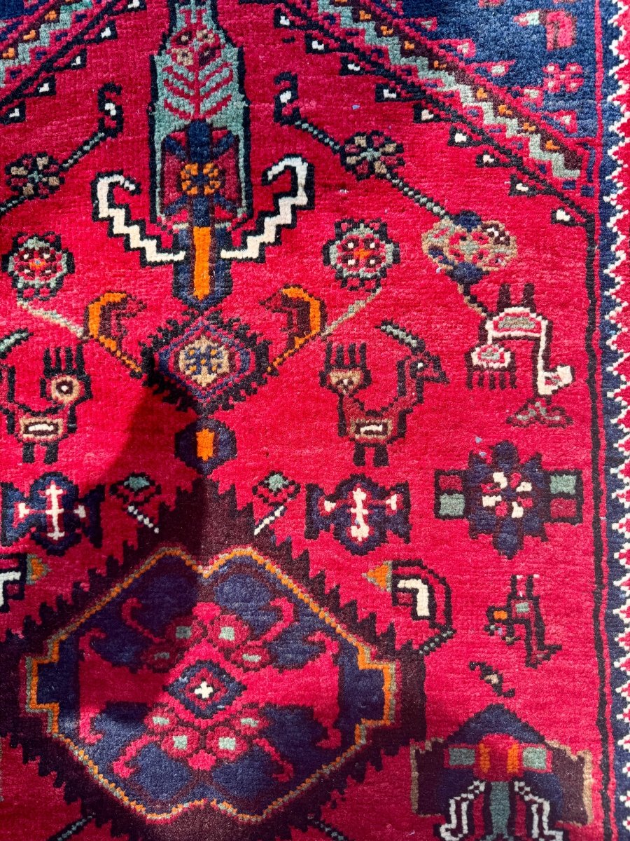 Persian Hamedan Runner Rug | 2' 4