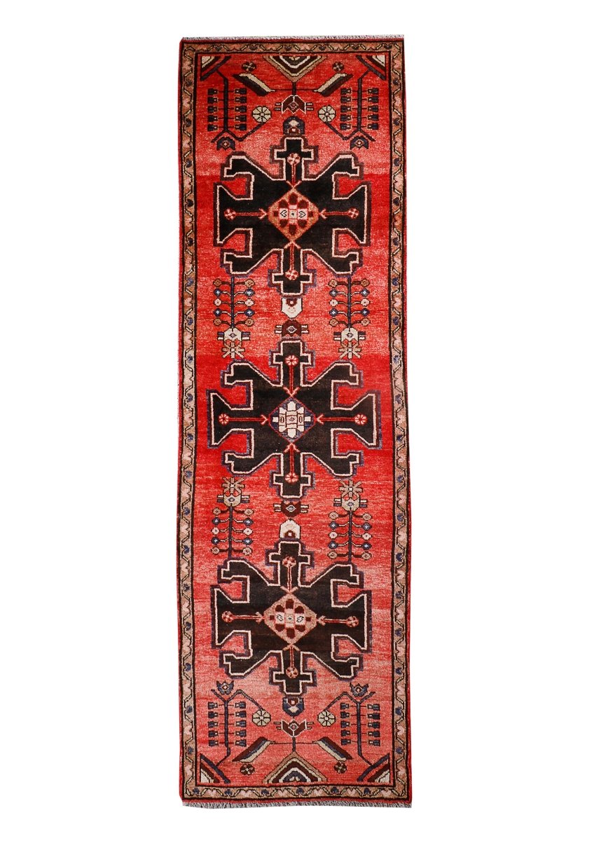 Persian Hamedan Runner Rug | 2' 9” x 9' 1