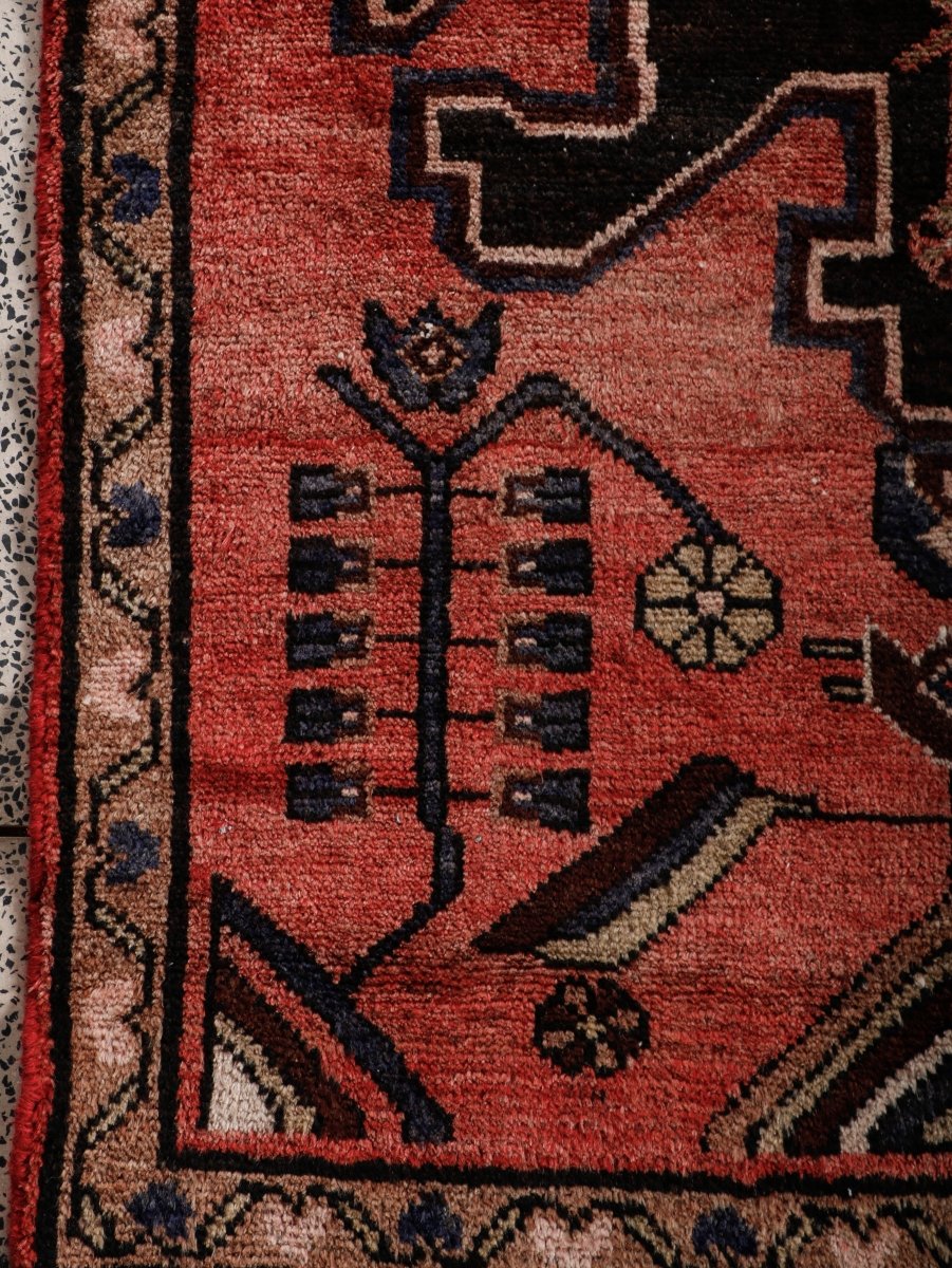 Persian Hamedan Runner Rug | 2' 9” x 9' 1