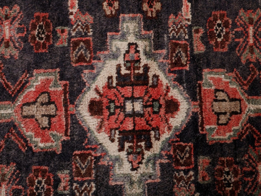 Persian Hamadan Runner Rug | 3' 5” x 10' 8