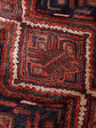 Persian Hamadan Runner Rug | 3' 5” x 8' 11