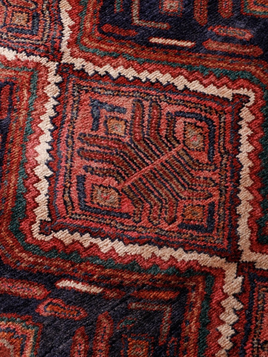 Persian Hamadan Runner Rug | 3' 5” x 8' 11