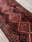 Persian Hamadan Runner Rug | 3' 5” x 8' 11