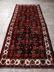 Persian Hamedan Runner Rug | 3' 8” x 9' 10