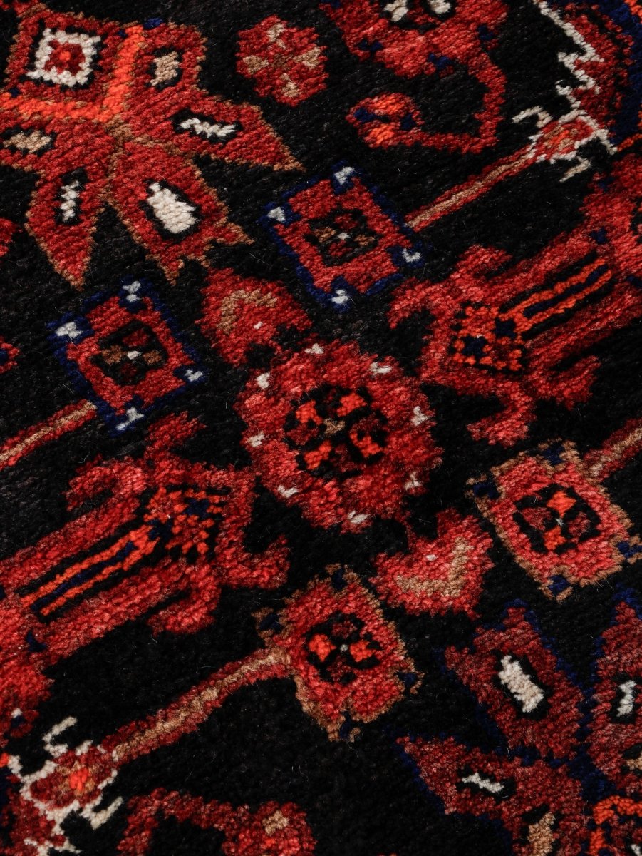 Persian Hamedan Runner Rug | 3' 8” x 9' 10