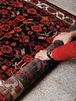 Persian Hamedan Runner Rug | 3' 8” x 9' 10