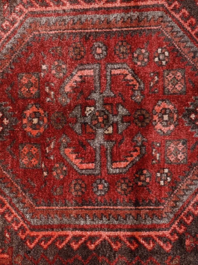 Persian Hamedan Runner Rug | 4' 5” x 13' 9
