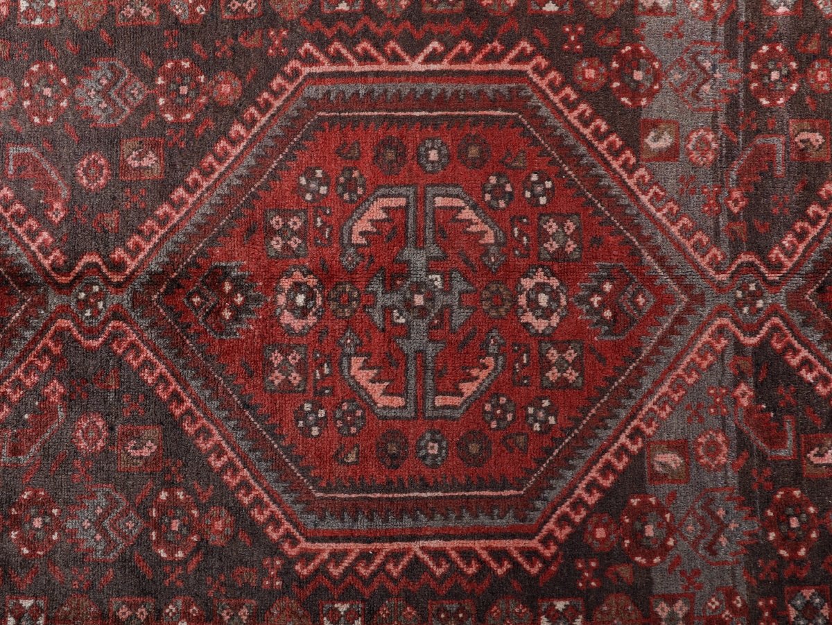 Persian Hamedan Runner Rug | 4' 5” x 13' 9