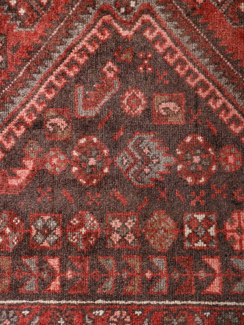 Persian Hamedan Runner Rug | 4' 5” x 13' 9