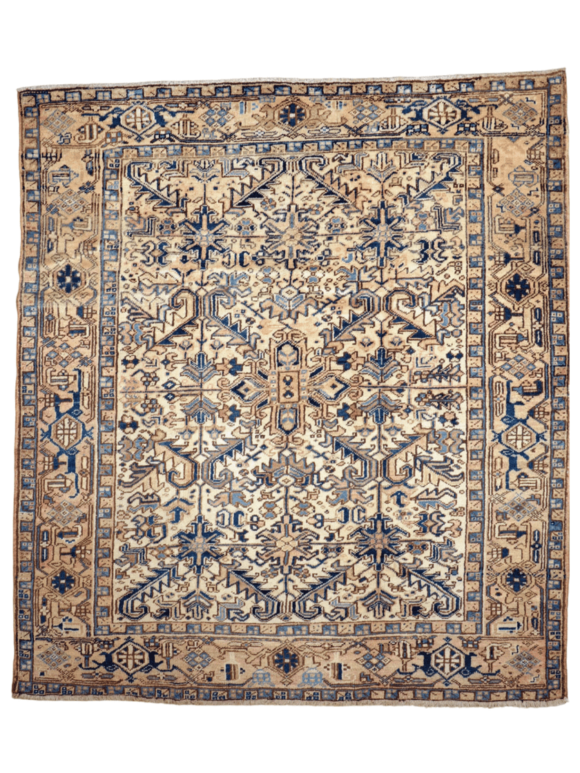 Persian Heriz Rug | 7' 1